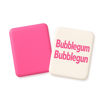 Coloured tile and a tile with name